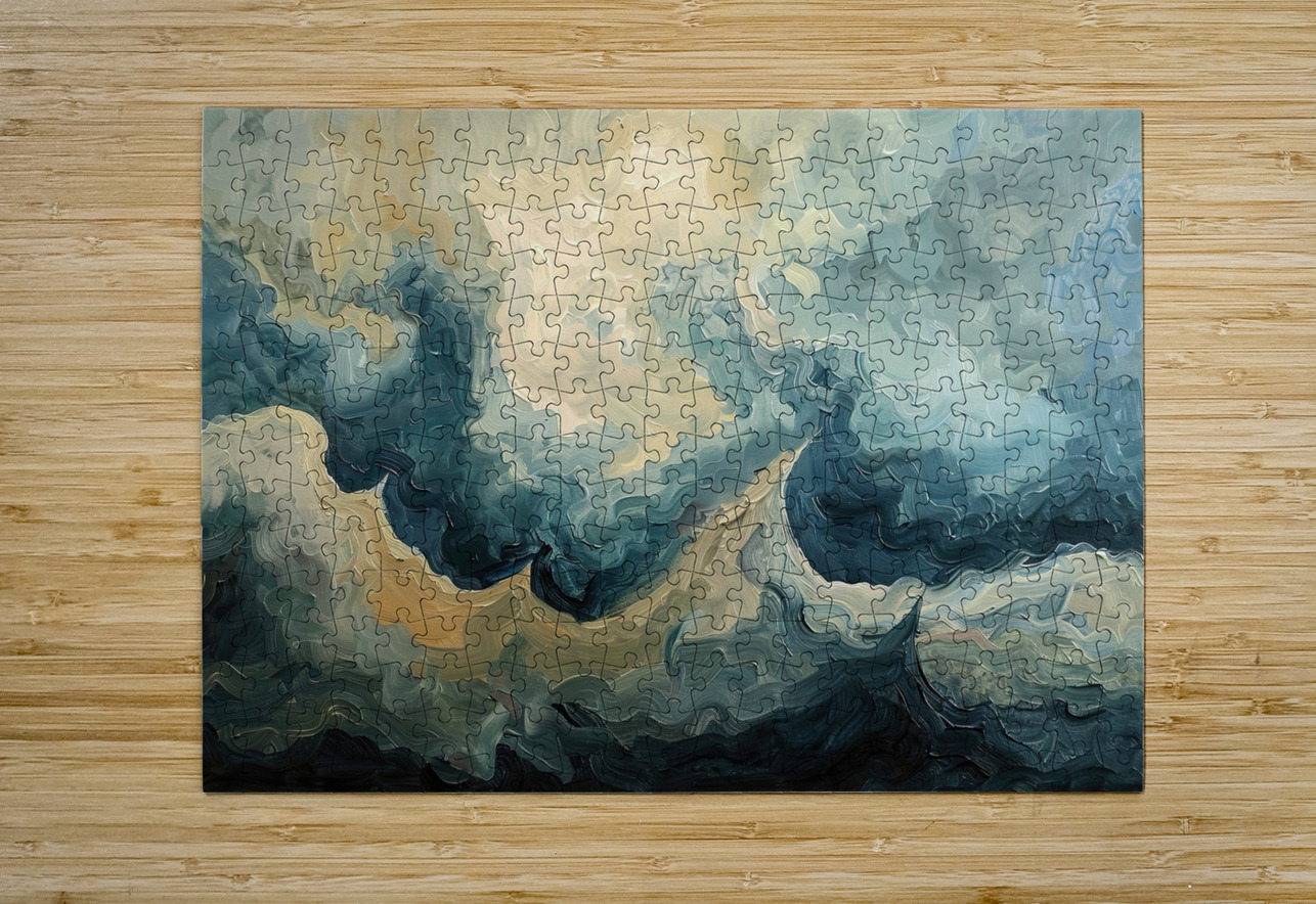 Celestial Turbulence H3N5P2 62 Abstract Rebellion Puzzle printing