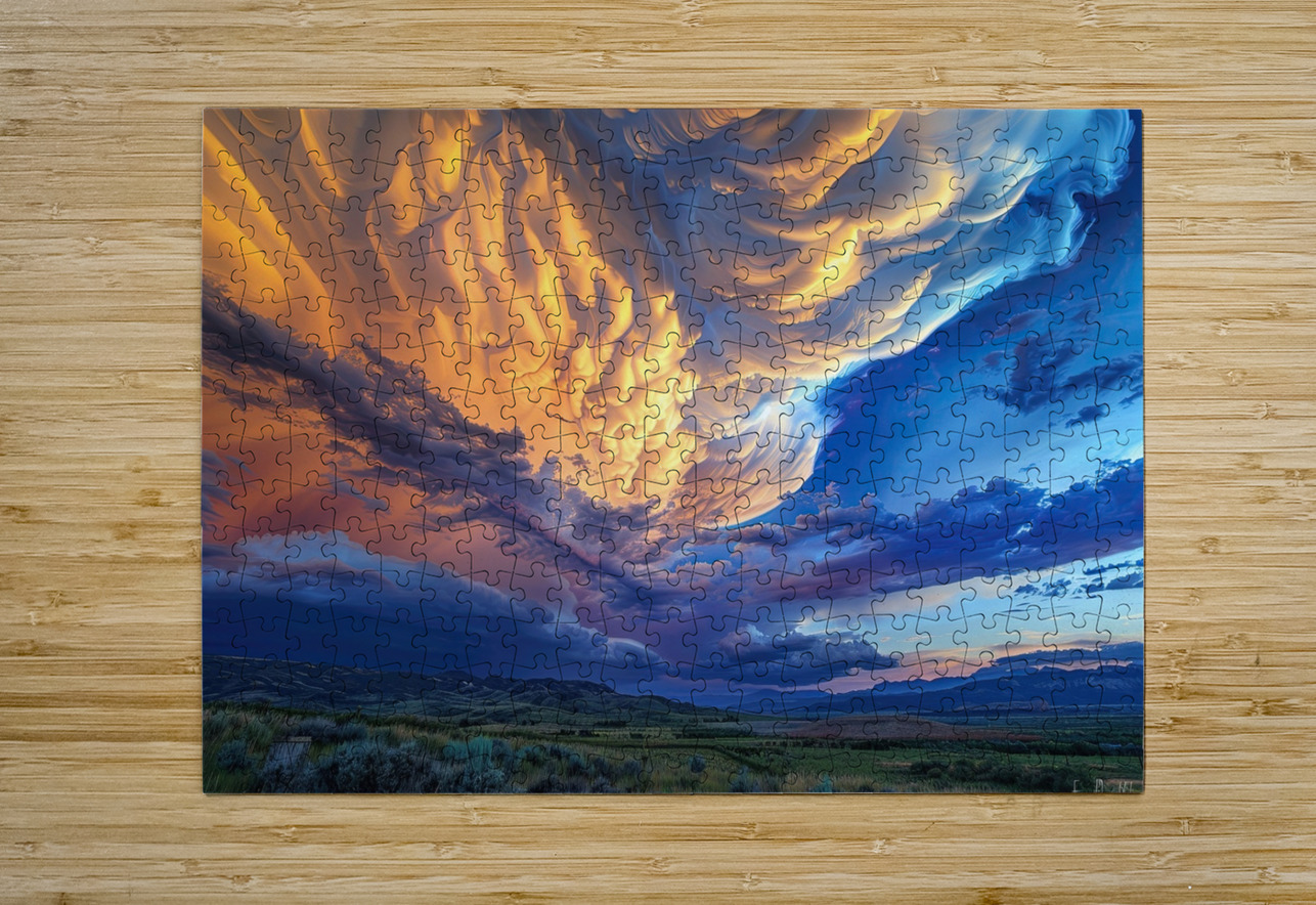 Celestial Undulations ZX92N5 67 Abstract Rebellion Puzzle printing