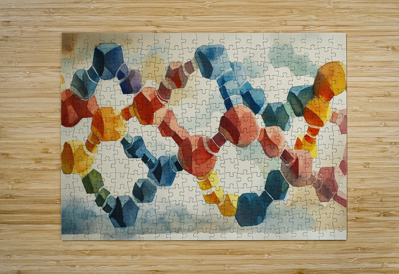 Cellular Harmony N493HZ 55 Abstract Rebellion Puzzle printing