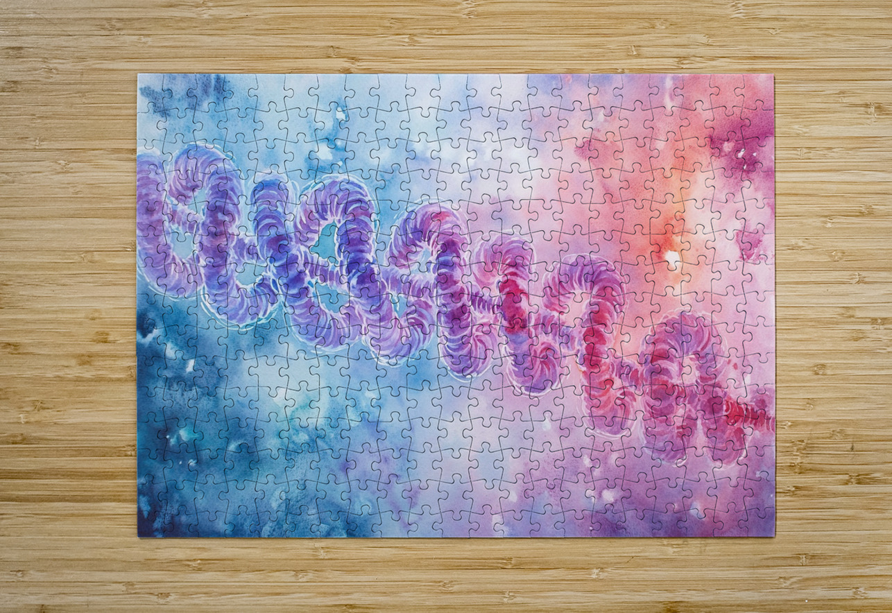 Cellular Harmony ZX9876 55 Abstract Rebellion Puzzle printing