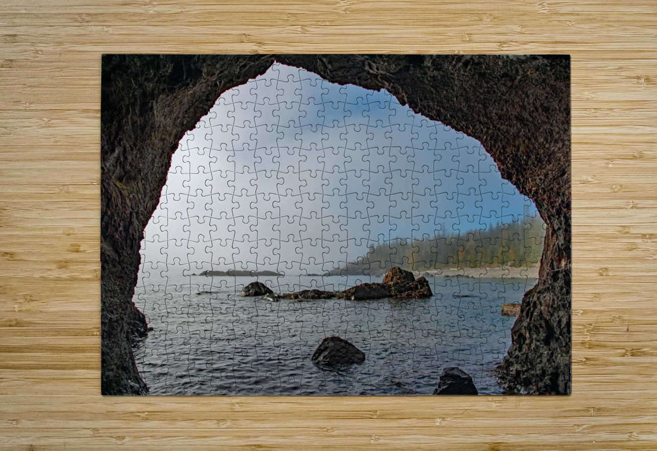 Simpson Island Sea Arch Print Stephen Emms Puzzle printing
