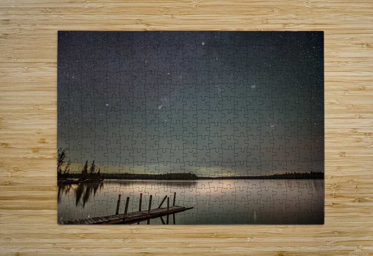 Total Lunar Eclipse Night Sky 1 Adrian Bradley Puzzle printing