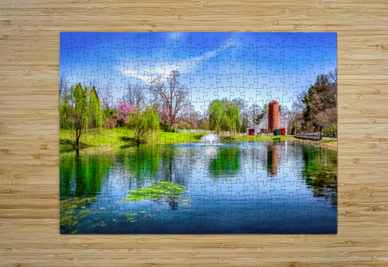 Allandale Lake in Spring Shelia Hunt Photography Puzzle printing