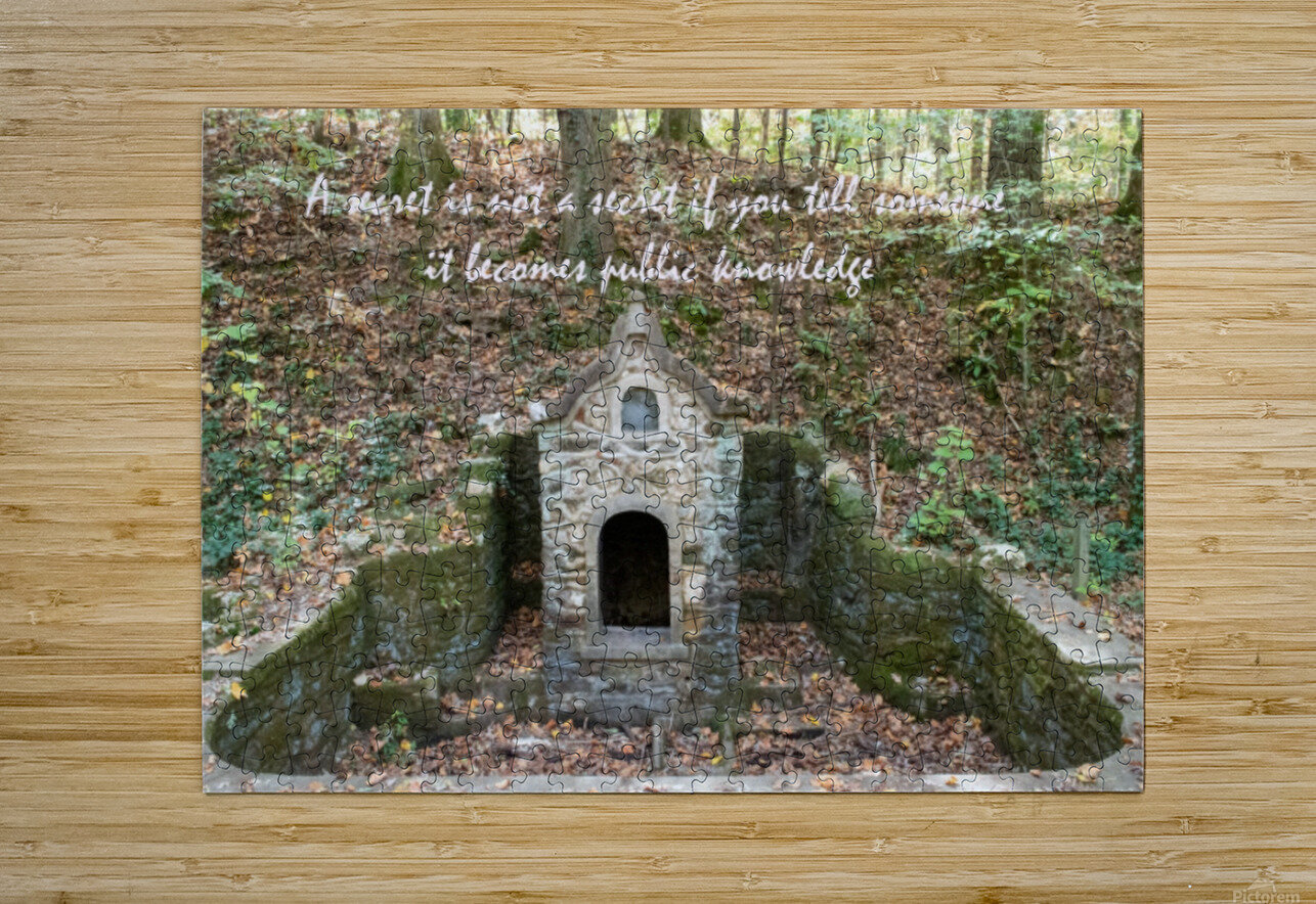 A Secret Robert Campbell Puzzle printing