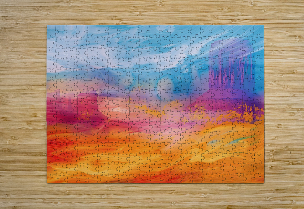 Desert Mirage Glowing H7C9N 60 Abstract Rebellion Puzzle printing