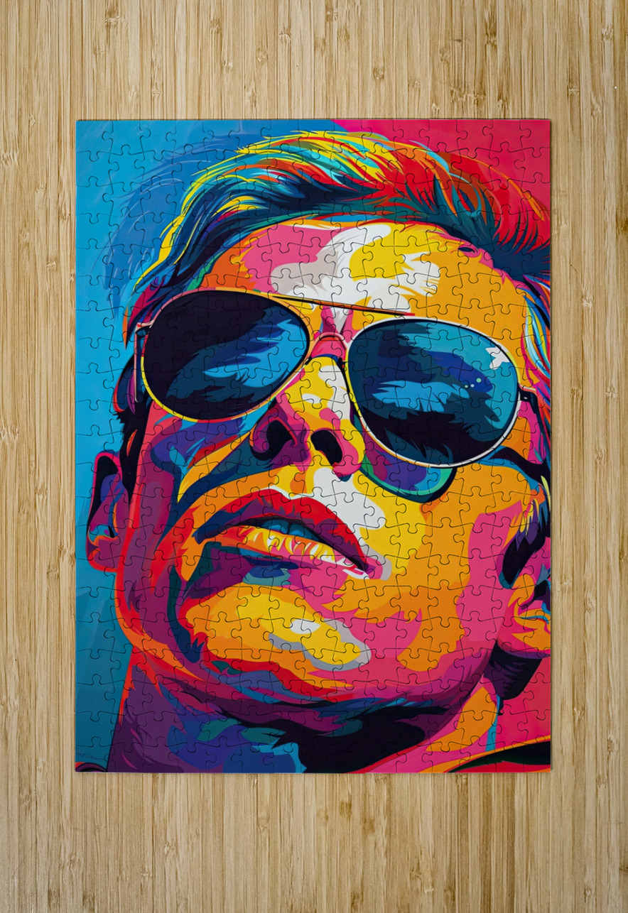 Chromatic Icon 28H9N4 55 Abstract Rebellion Puzzle printing