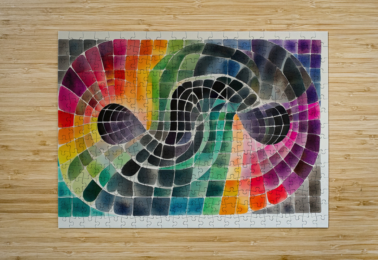 Chromatic Infinity Flow 5H2N9Z 60 Abstract Rebellion Puzzle printing
