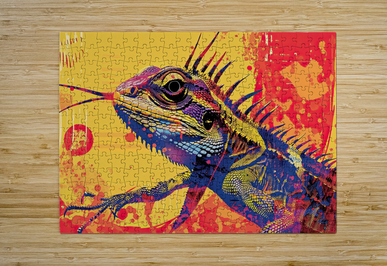 Chromatic Iguana KH295N 51 Abstract Rebellion Puzzle printing