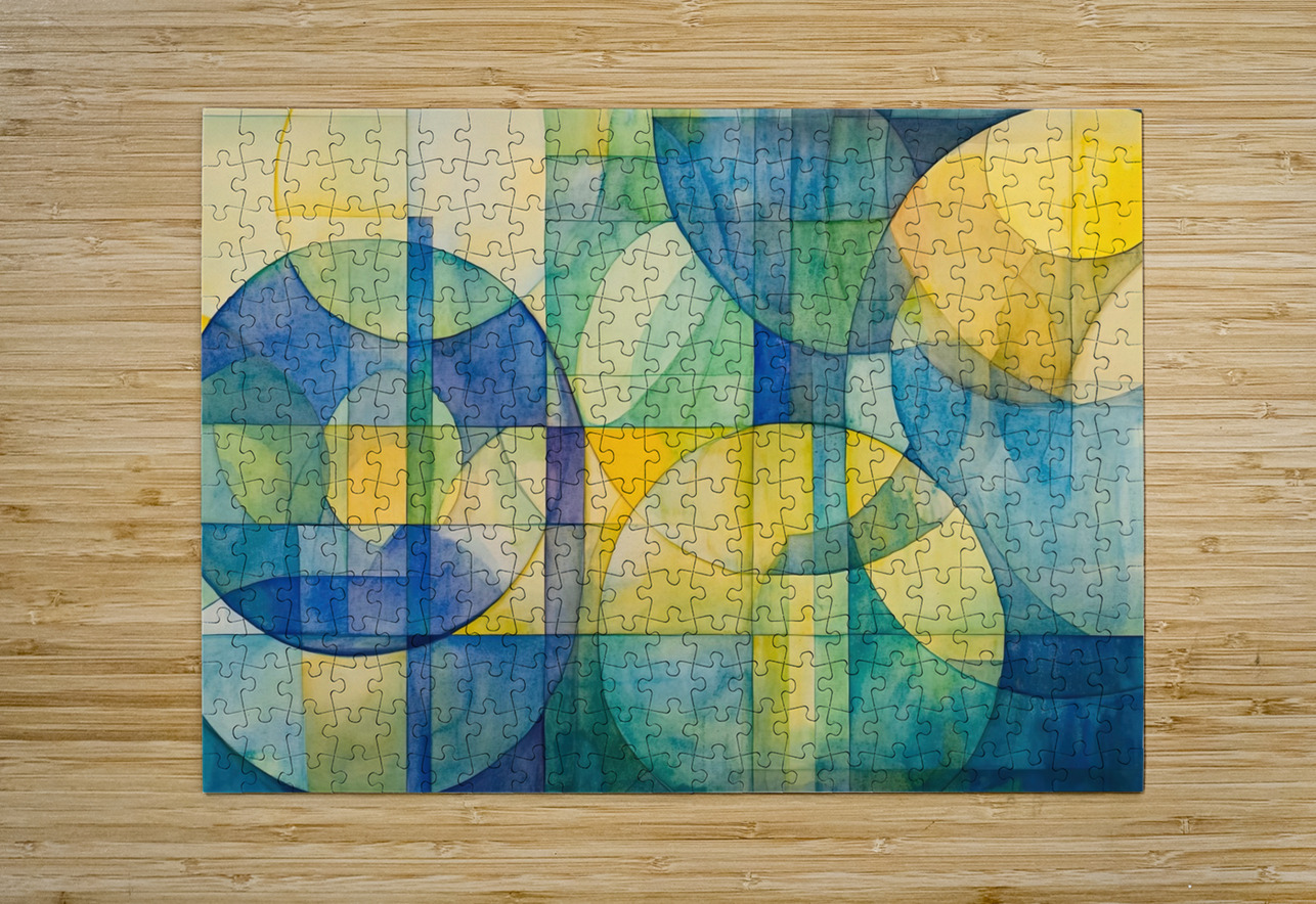 Chromatic Interplay 42HK9Z 51 Abstract Rebellion Puzzle printing