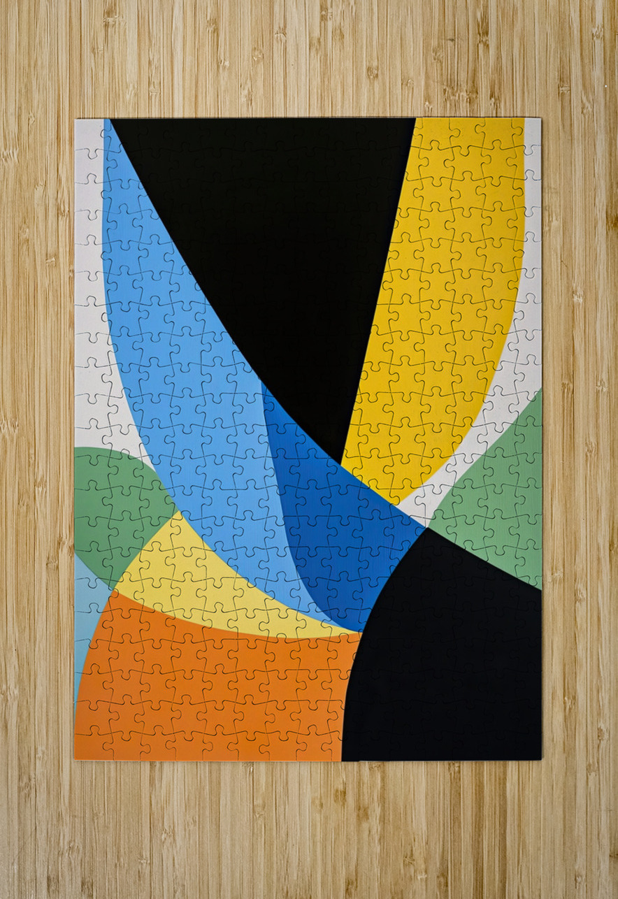 Chromatic Interplay 48H9N2 65 Abstract Rebellion Puzzle printing