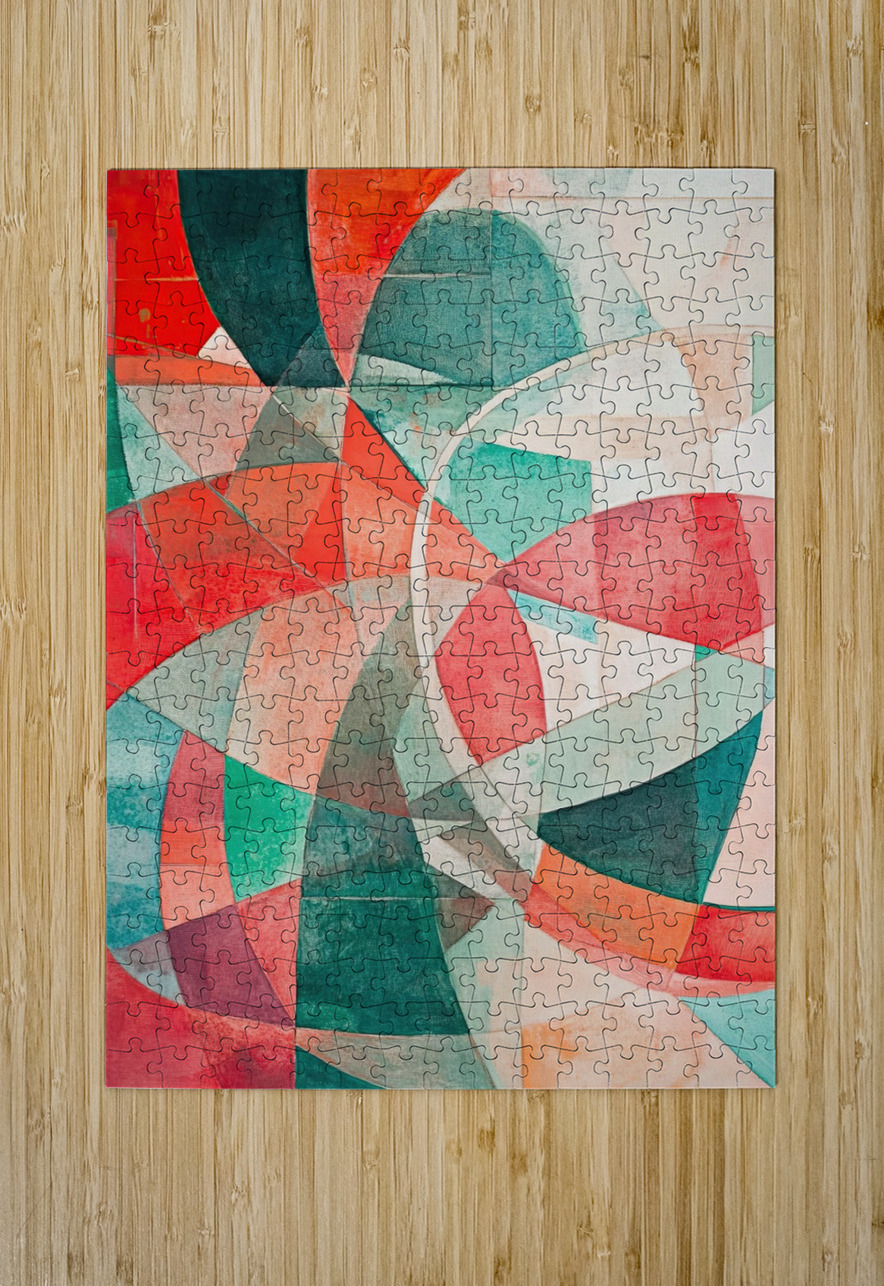 Chromatic Interplay 58H9N2 47 Abstract Rebellion Puzzle printing