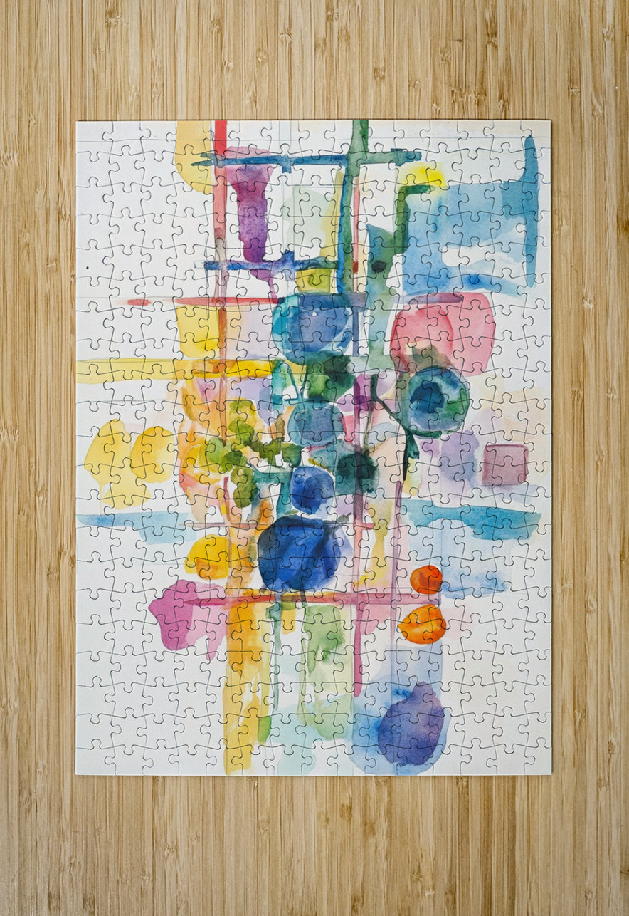 Chromatic Interplay 7H3N2P 47 Abstract Rebellion Puzzle printing