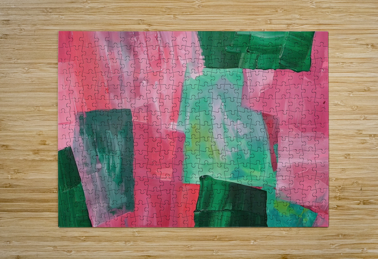 Chromatic Interplay H3P9N2 58 Abstract Rebellion Puzzle printing