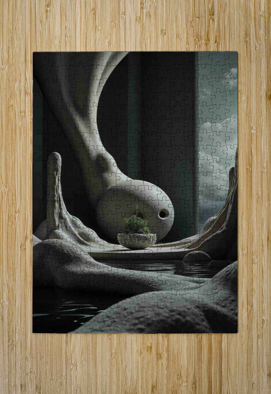  Bulbous Structure  Aniima Illussiya Puzzle printing