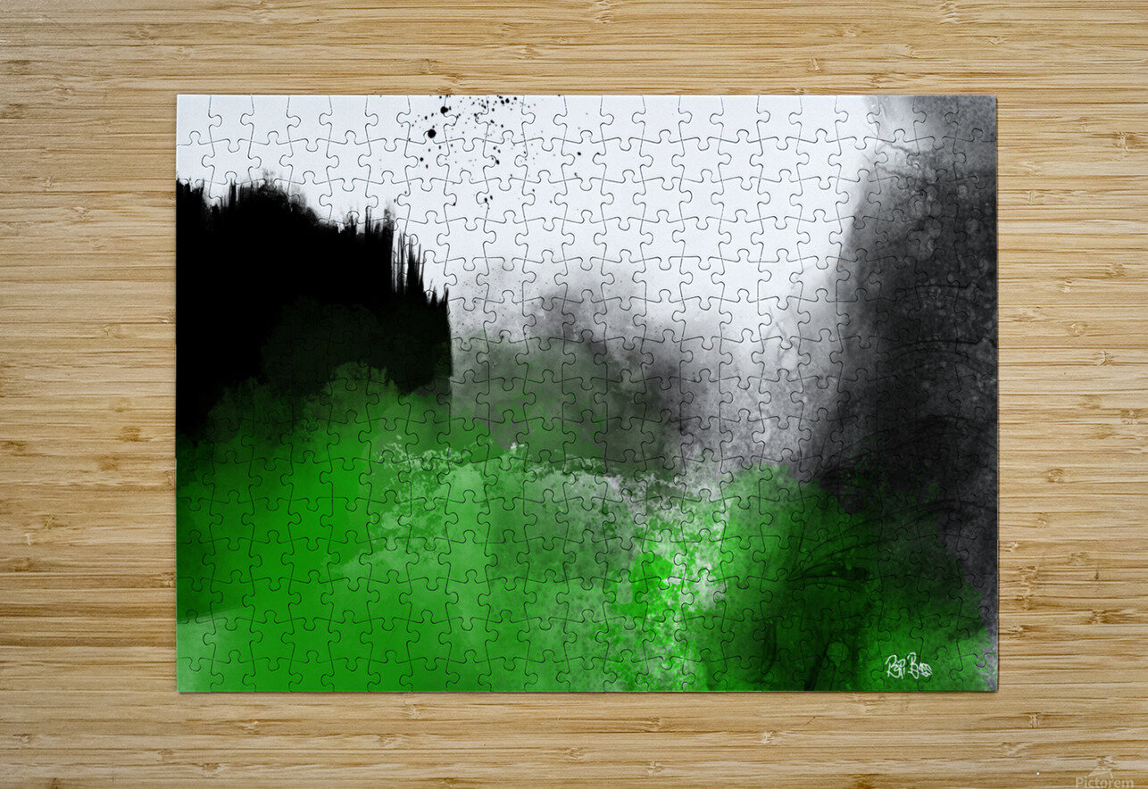 Emerald Briana Bass Puzzle printing