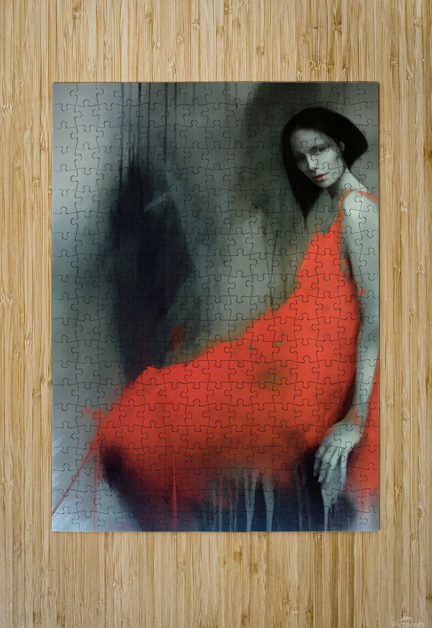 The Silence Between Shadows fadi van yaldani Puzzle printing