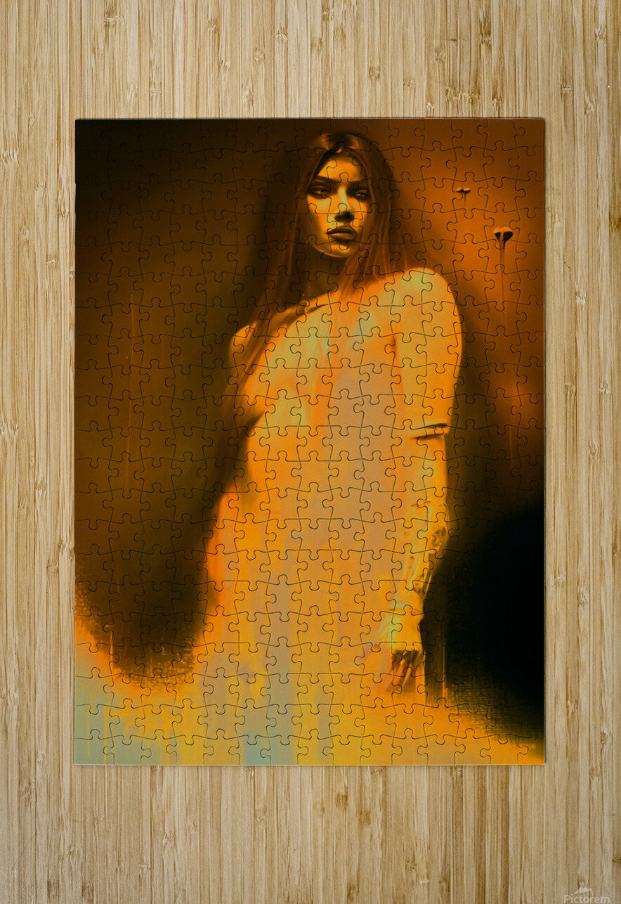 Golden Lumina fadi van yaldani Puzzle printing
