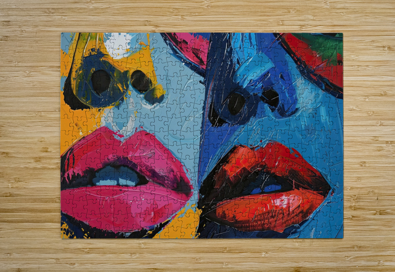 Chromatic Kiss 7P3H2N 55 Abstract Rebellion Puzzle printing