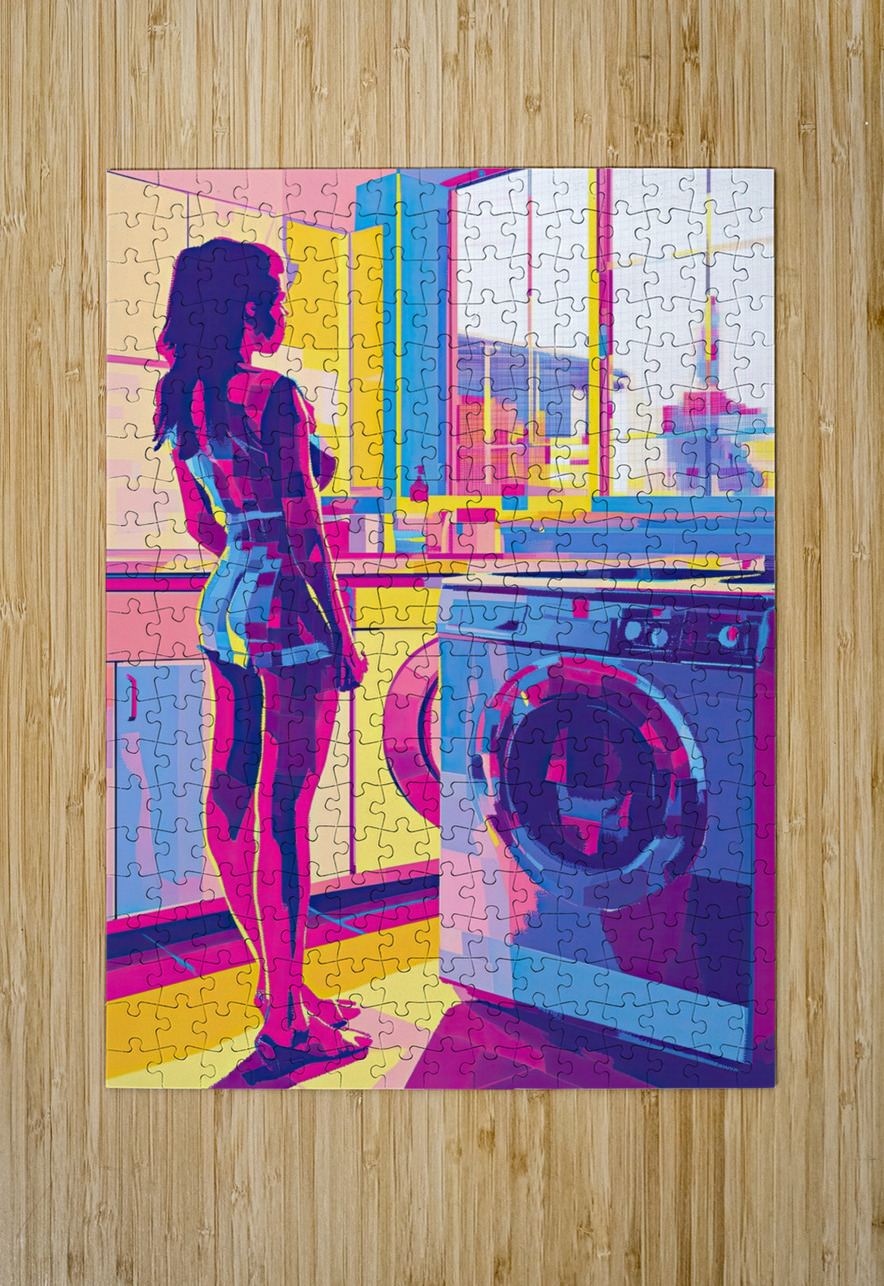 Chromatic Laundry Day H3N5B2 47 Abstract Rebellion Puzzle printing