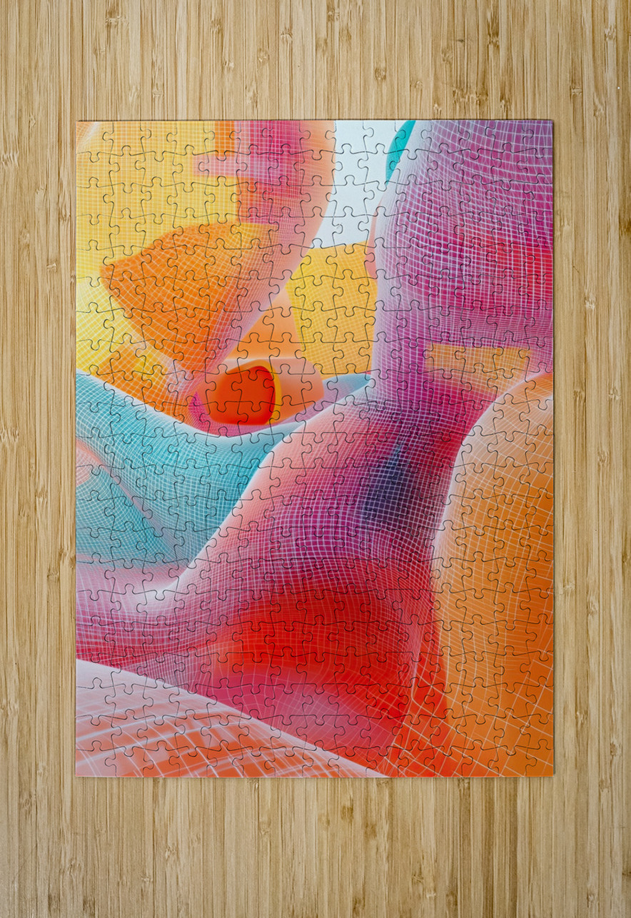 Chromatic Mesh Flows 5H2N9Z 60 Abstract Rebellion Puzzle printing