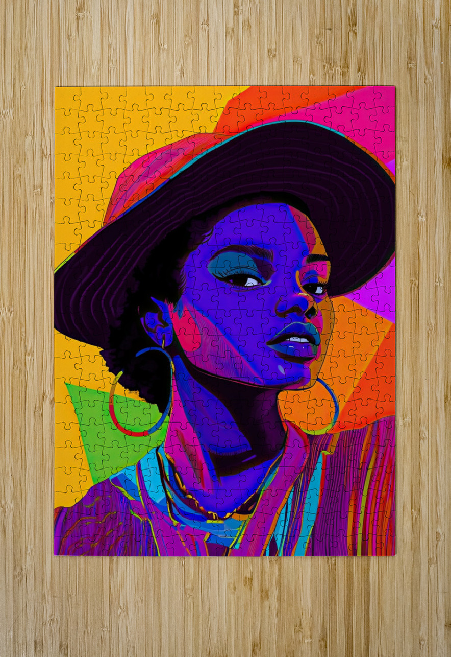 Chromatic Muse 238NCP 55 Abstract Rebellion Puzzle printing