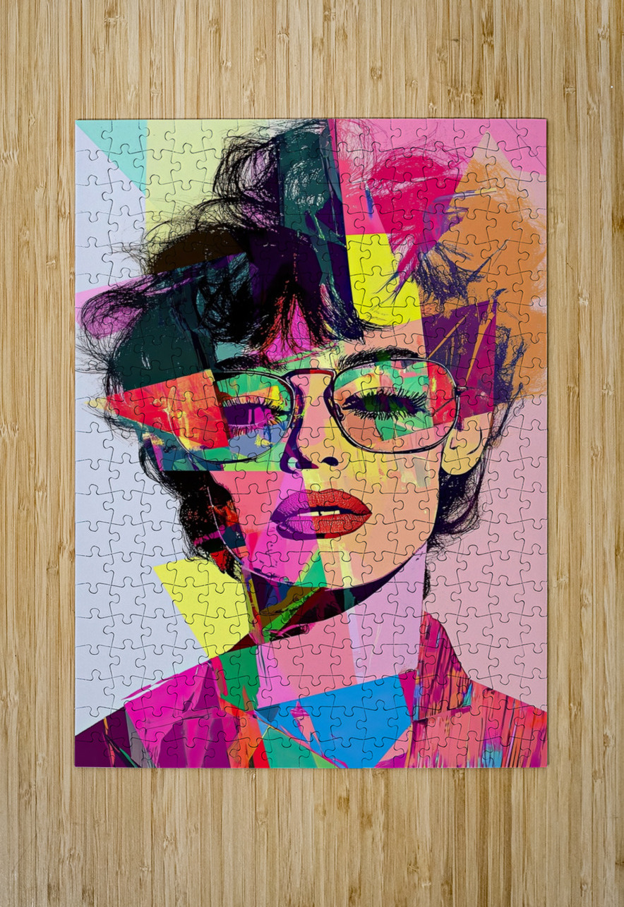 Chromatic Muse 2P9H3N 55 Abstract Rebellion Puzzle printing