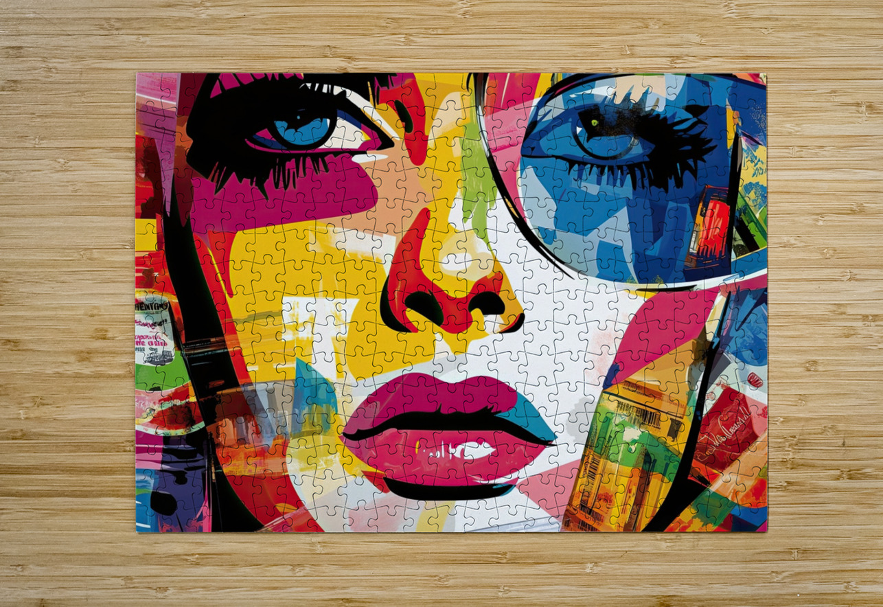 Chromatic Muse K29J3H 48 Abstract Rebellion Puzzle printing