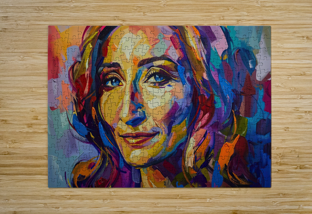 Chromatic Muse K492NP 58 Abstract Rebellion Puzzle printing