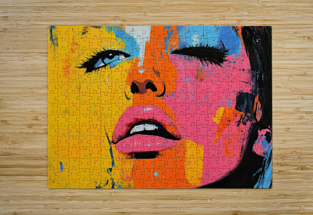 Chromatic Muse K82P3N 58 Abstract Rebellion Puzzle printing