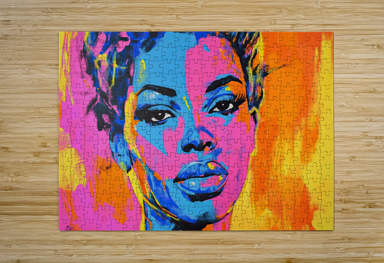 Chromatic Muse N92E4H 60 Abstract Rebellion Puzzle printing