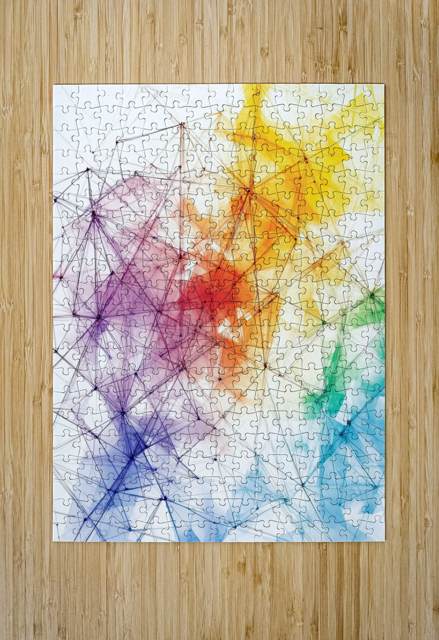 Chromatic Network ZP92HJ 57 Abstract Rebellion Puzzle printing