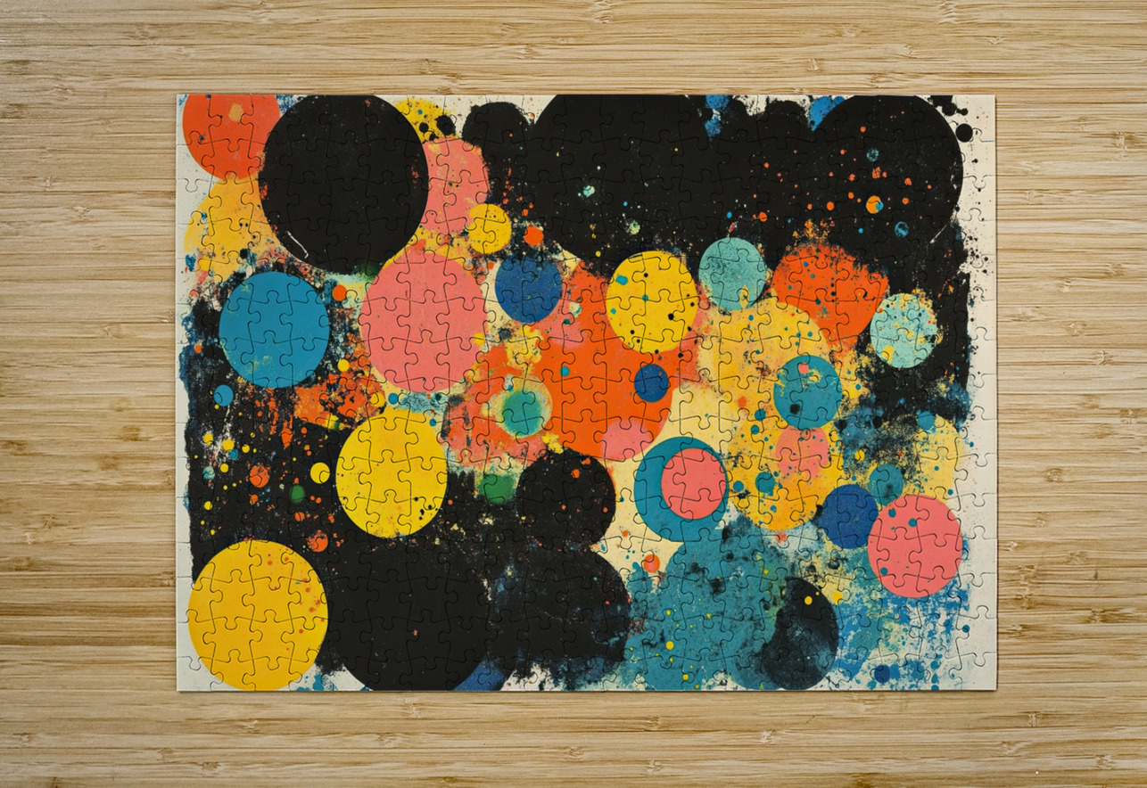 Chromatic Orbs Y89Z5H 60 Abstract Rebellion Puzzle printing