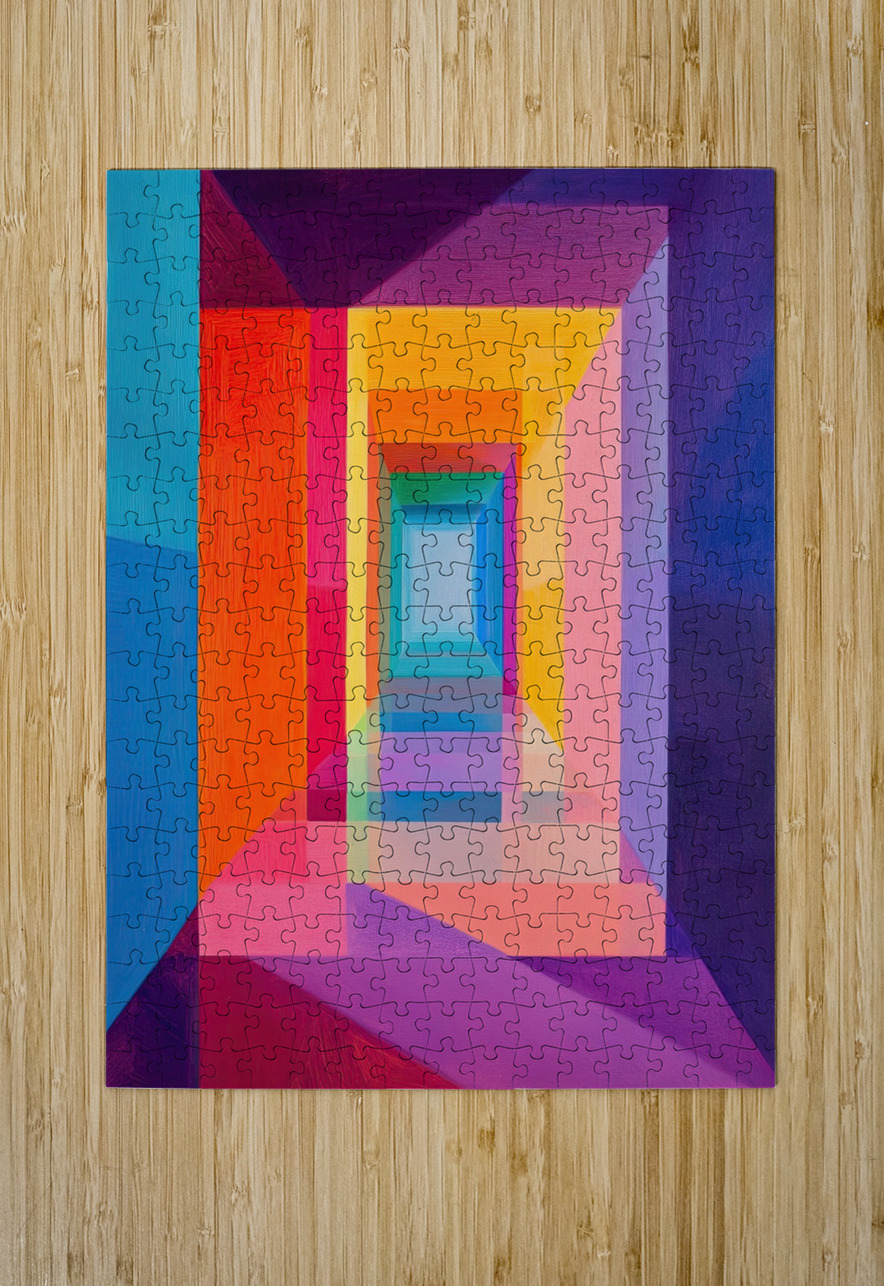 Chromatic Passage 7D8N92 48 Abstract Rebellion Puzzle printing