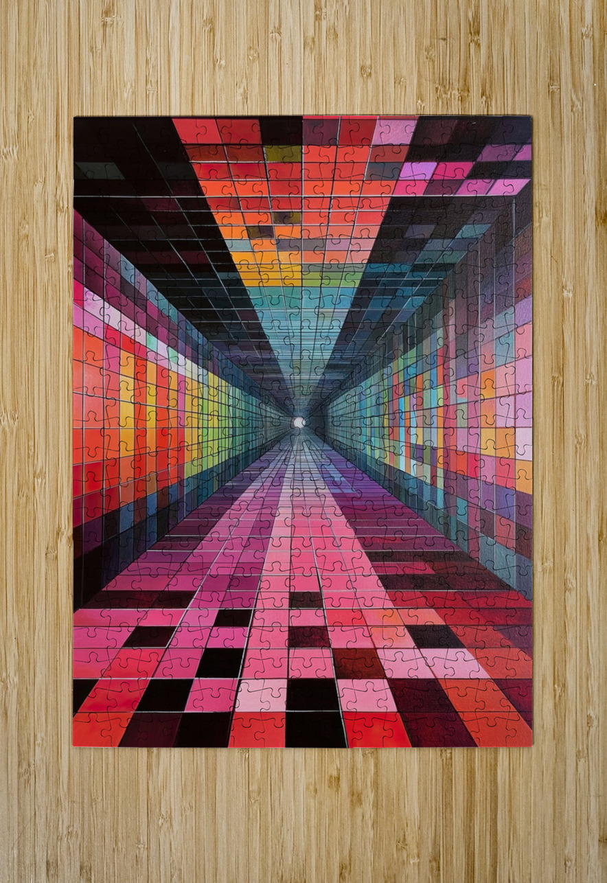 Chromatic Passage N92H3P 62 Abstract Rebellion Puzzle printing