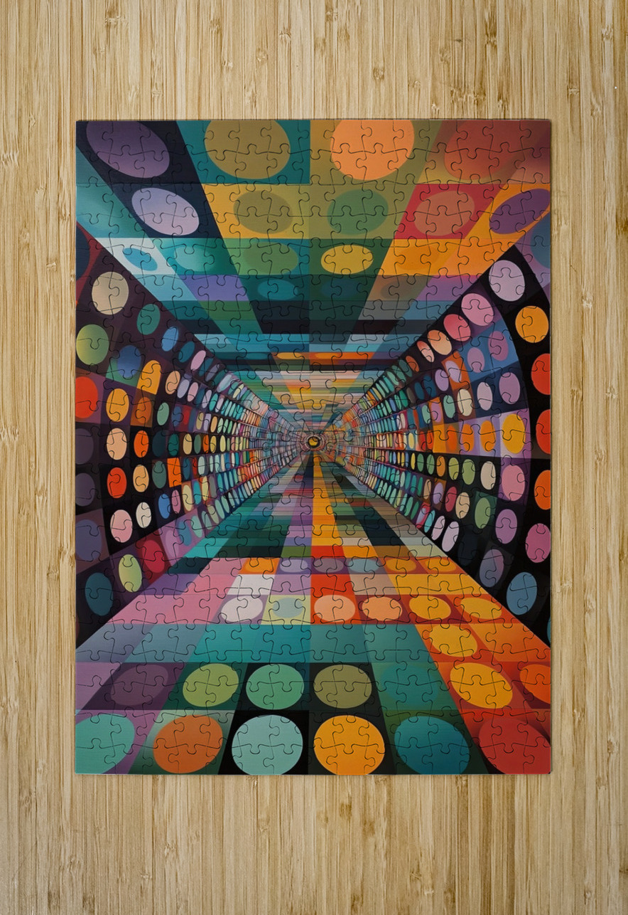 Chromatic Passage N92H7P 60 Abstract Rebellion Puzzle printing