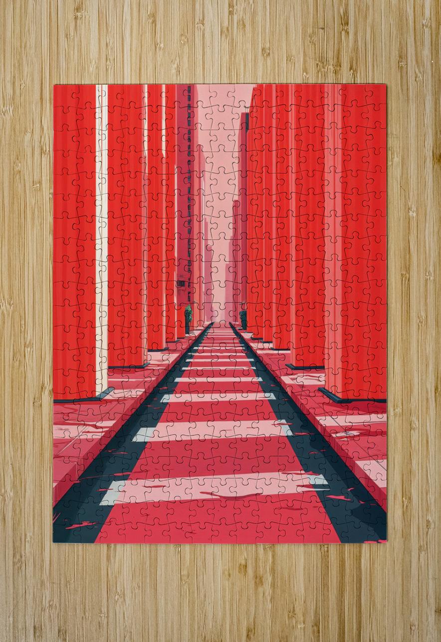 Narrow Corridor  Aniima Illussiya Puzzle printing