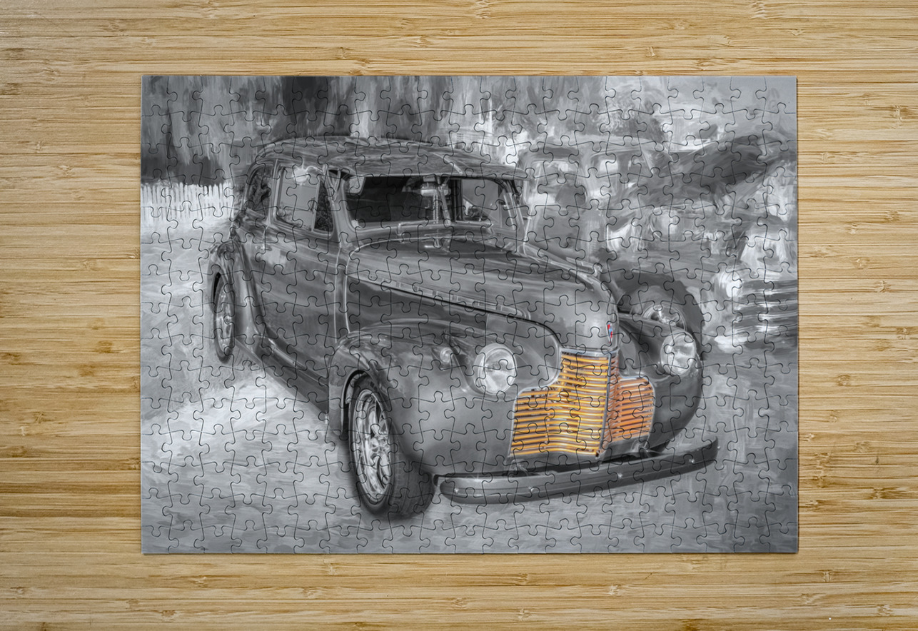 1940 Chevrolet Master Deluxe Town Sedan X100 1 Rich Franco Puzzle printing