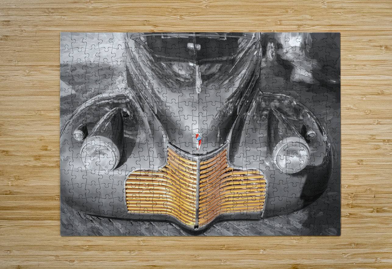 1940 Chevrolet Master Deluxe Town Sedan X100 4 Rich Franco Puzzle printing