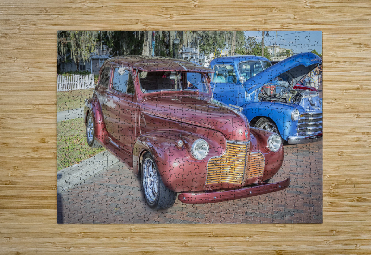 1940 Chevrolet Master Deluxe Town Sedan X100 11 Rich Franco Puzzle printing
