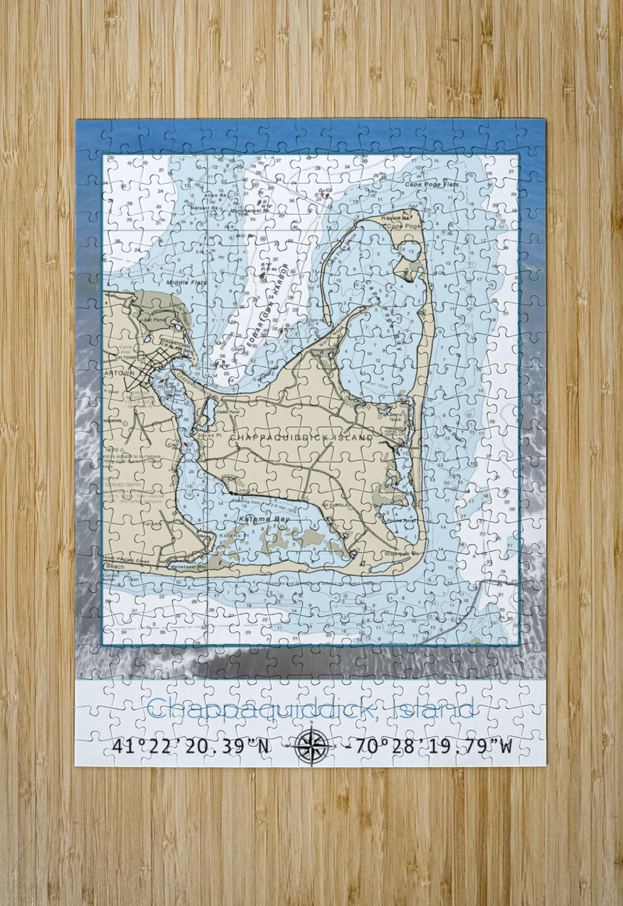Chappaquiddick Island JANIce Puzzle printing