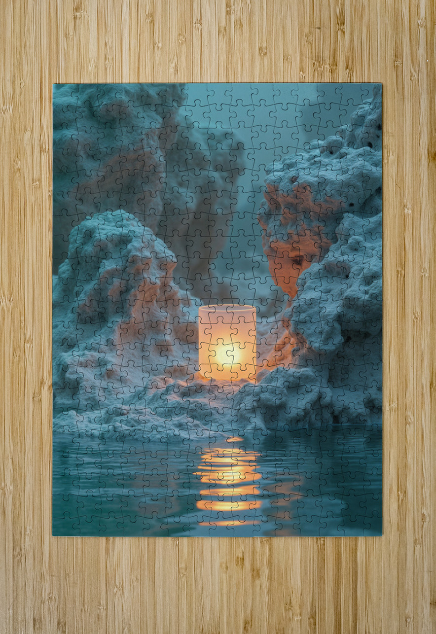 Glass Lantern  Aniima Illussiya Puzzle printing