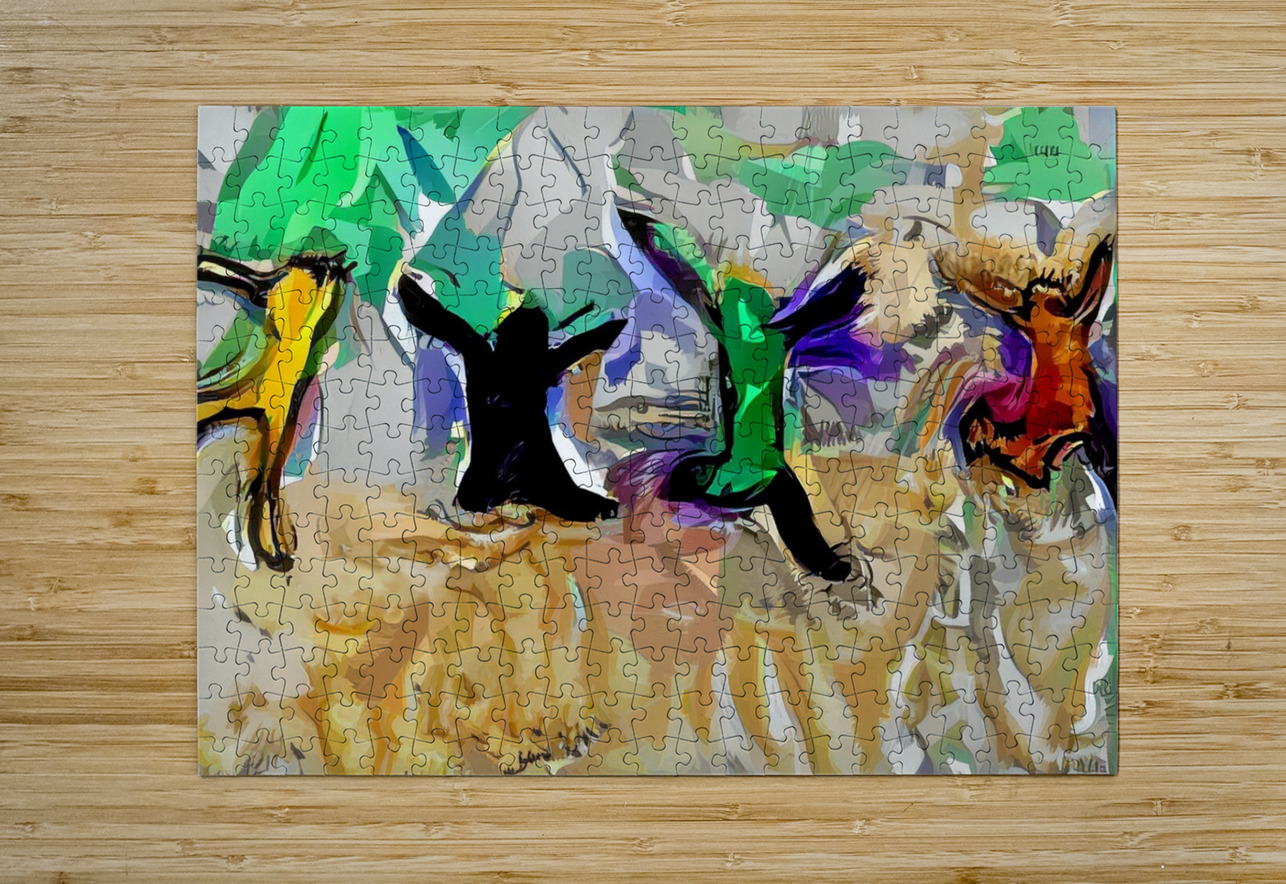 untilted 7 Luciano Puzzle printing