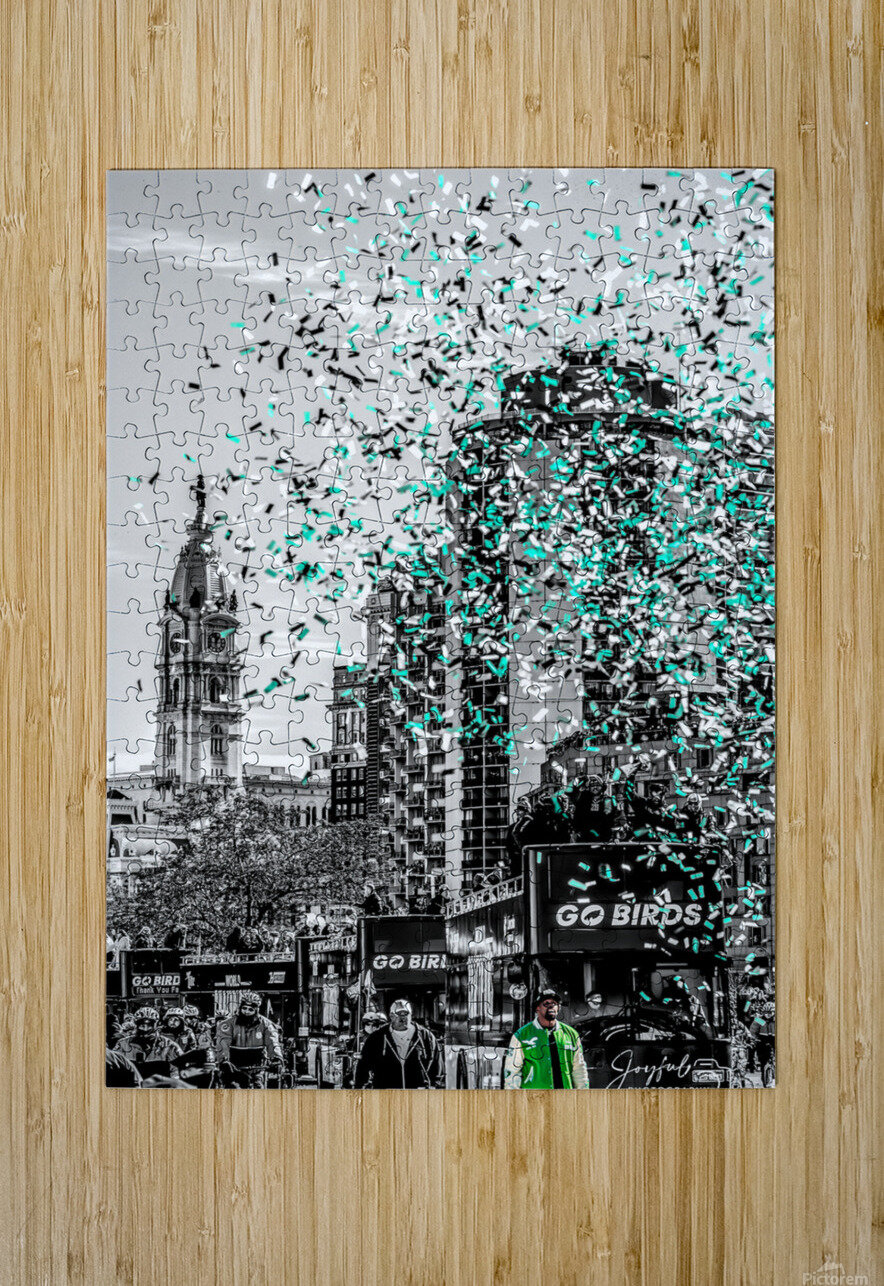 BW with Color Confetti SB Parade 2 x 3 Joyful Photography Puzzle printing