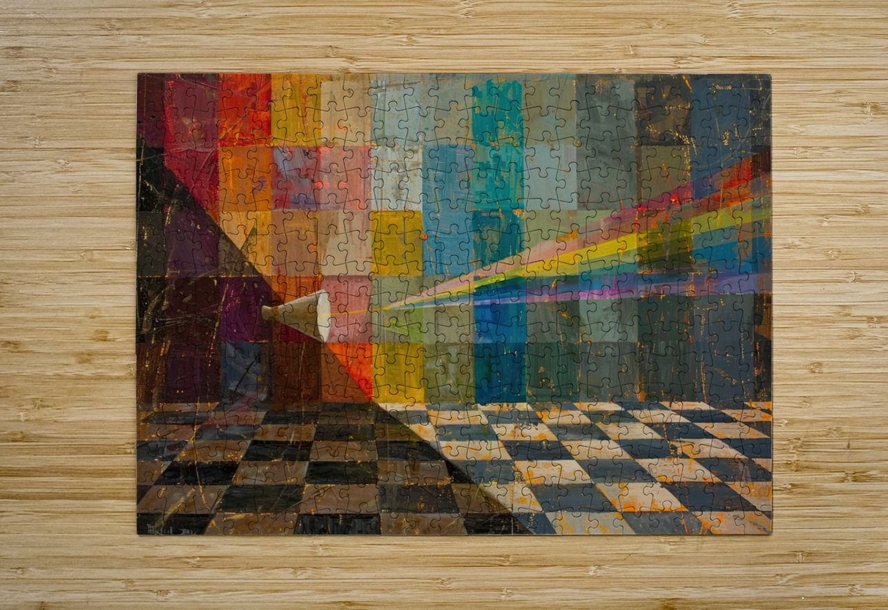 Chromatic Projection 7H3N2B 55 Abstract Rebellion Puzzle printing