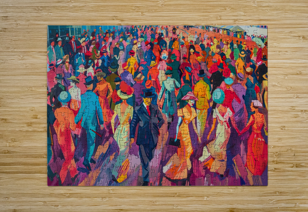 Chromatic Promenade 7D8N9H 63 Abstract Rebellion Puzzle printing