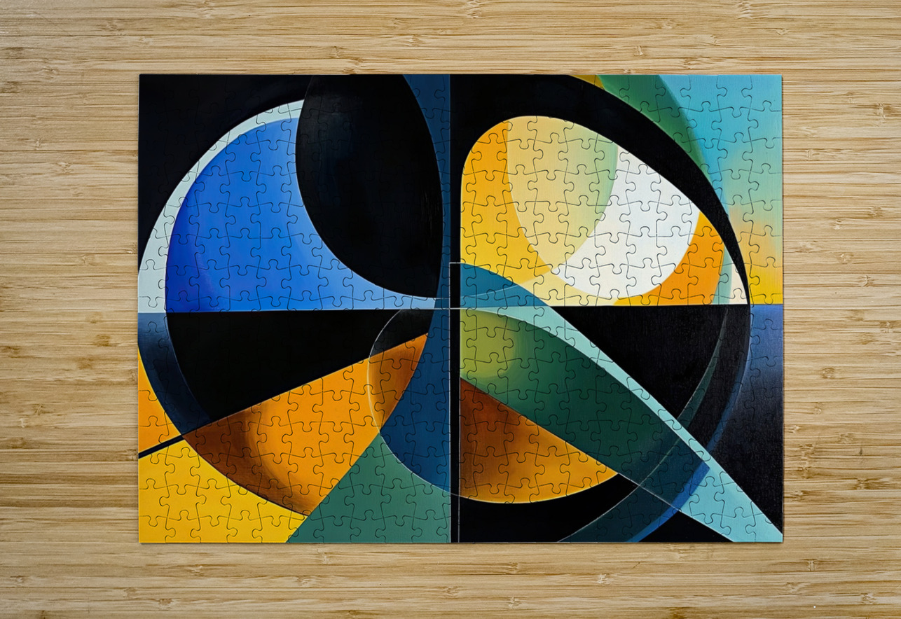 Chromatic Quadrants 49ZHP2 52 Abstract Rebellion Puzzle printing