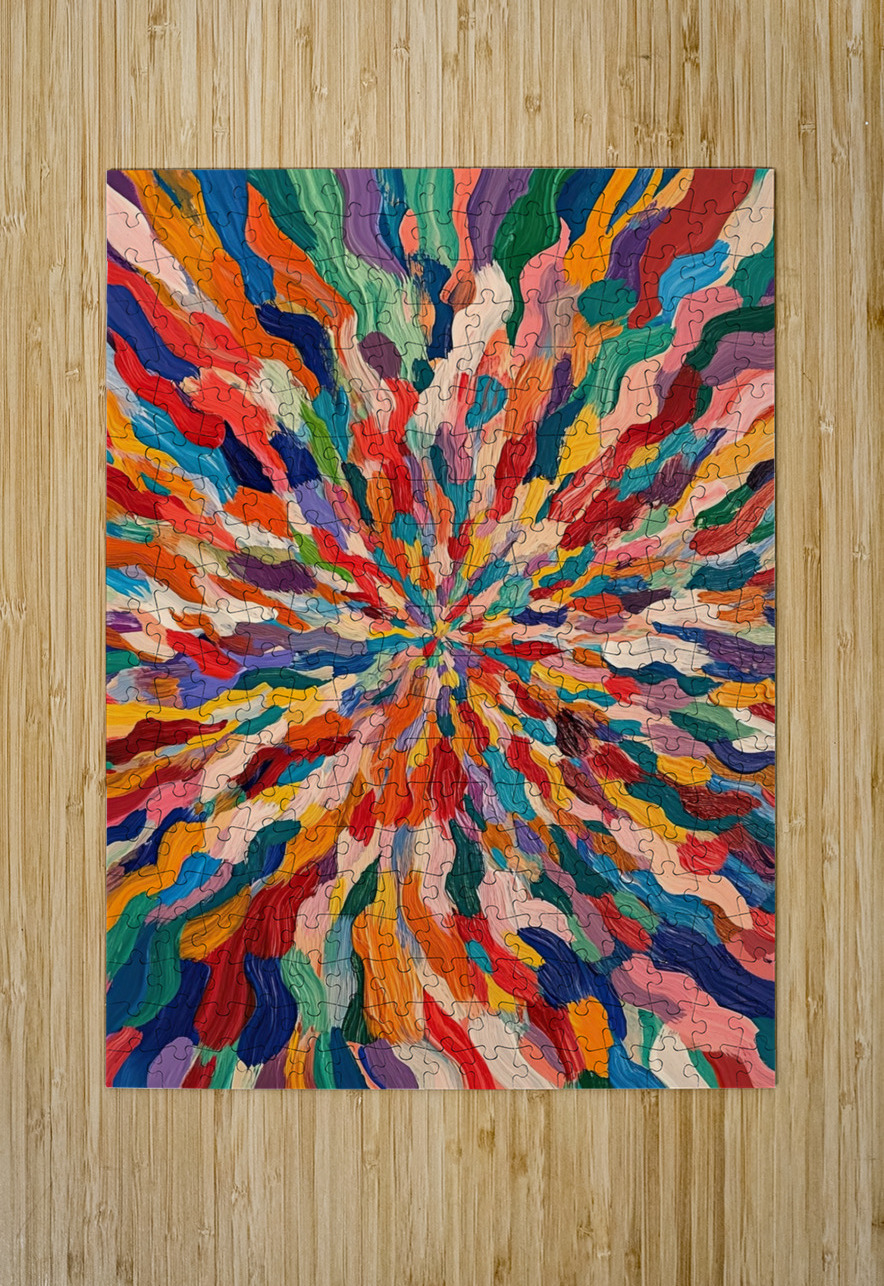 Chromatic Radiance H3N9P2 58 Abstract Rebellion Puzzle printing