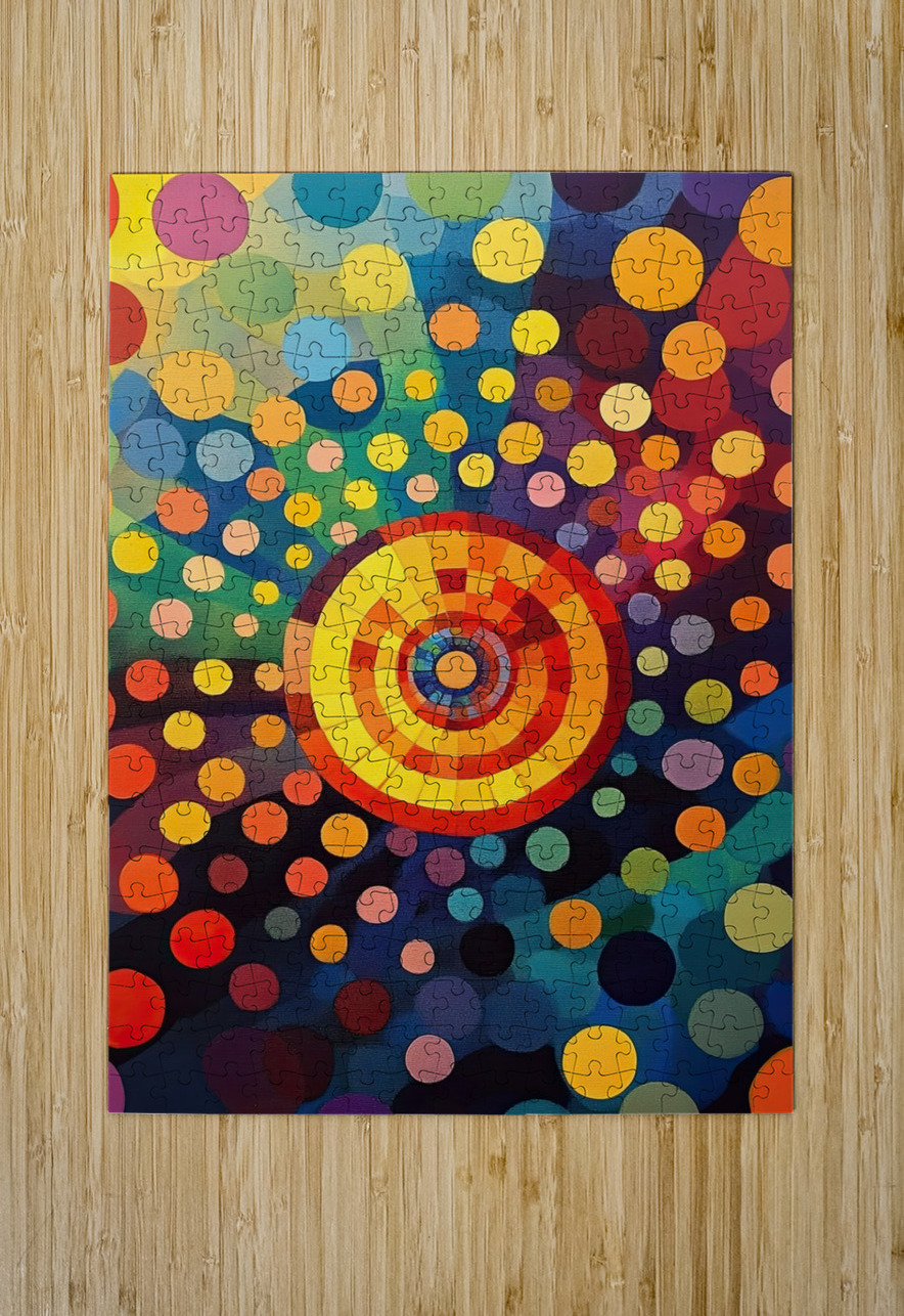 Chromatic Radiance K82P3Z 57 Abstract Rebellion Puzzle printing