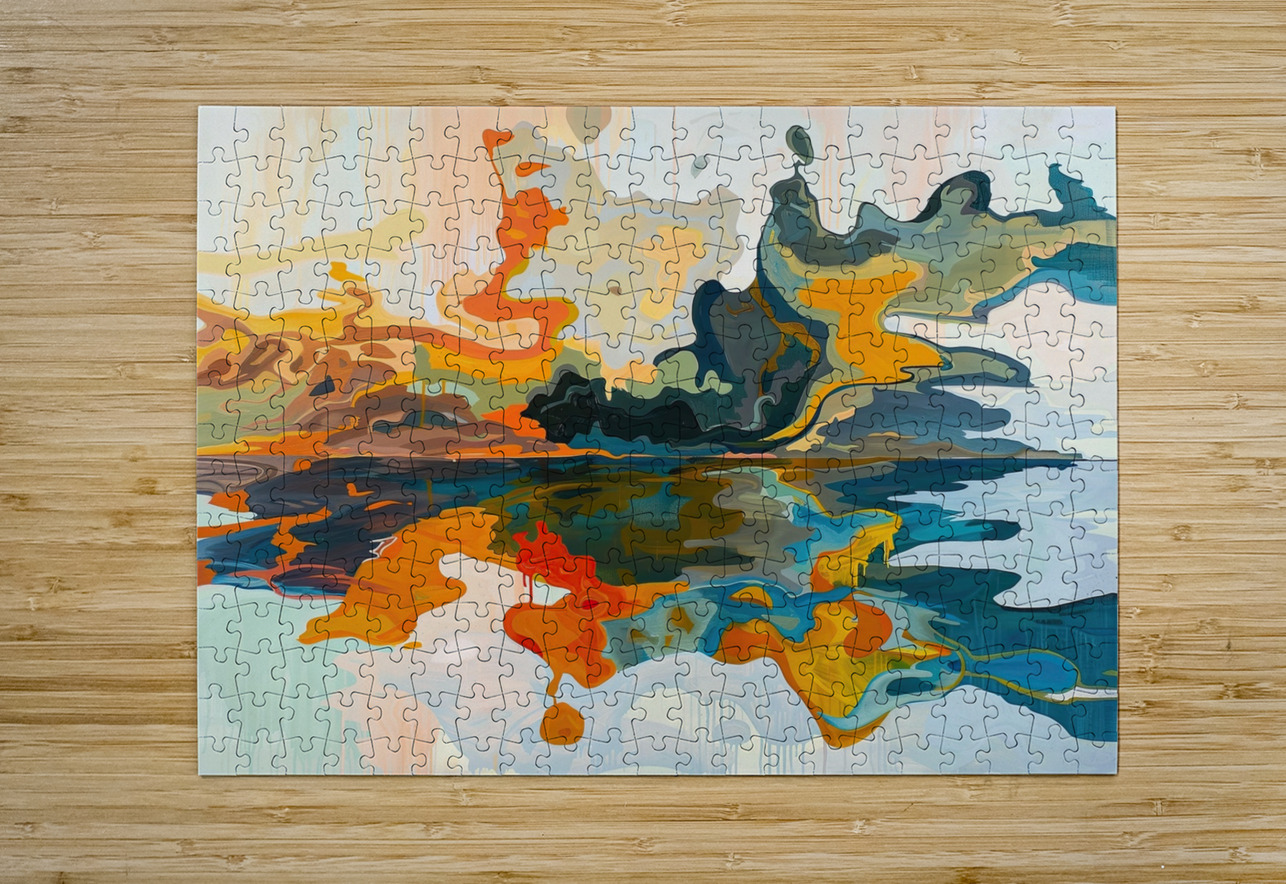 Chromatic Reflections J9N4H2 50 Abstract Rebellion Puzzle printing