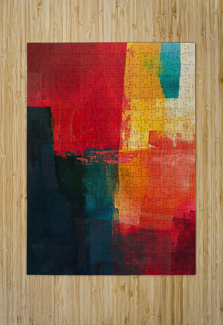 Chromatic Resonance 74HB2J 57 Abstract Rebellion Puzzle printing